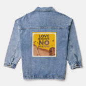 liefdesnee denim jacket (Achterkant)