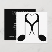 liefdesnotities : 8e noot kaart (Voorkant / Achterkant)