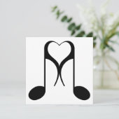 liefdesnotities : 8e noot kaart (Staand voorkant)