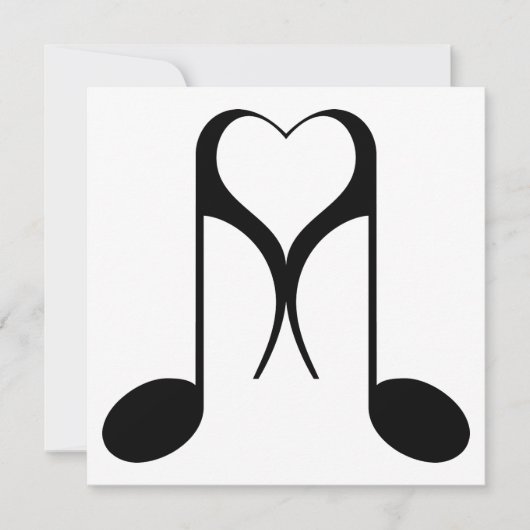 liefdesnotities : 8e noot kaart (Voorkant)