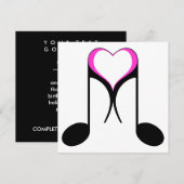 liefdesnotities : 8e noot kaart (Voorkant / Achterkant)