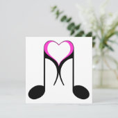 liefdesnotities : 8e noot kaart (Staand voorkant)