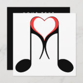 liefdesnotities : 8e noot kaart (Voorkant / Achterkant)