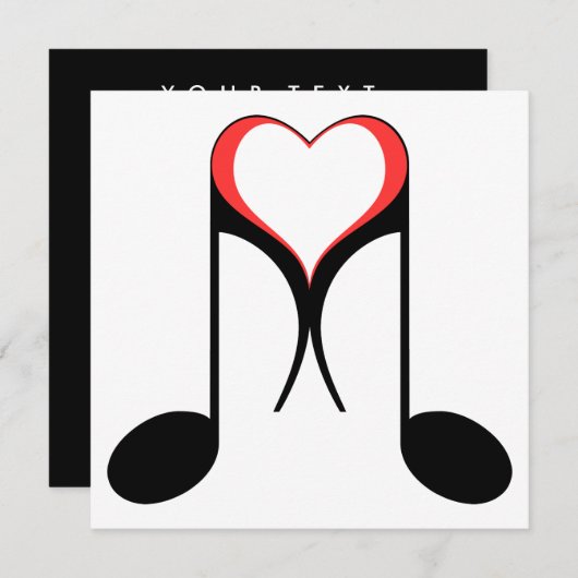 liefdesnotities : 8e noot kaart (Voorkant / Achterkant)