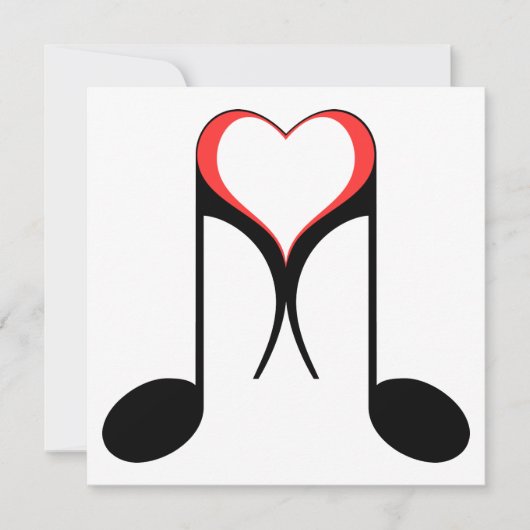 liefdesnotities : 8e noot kaart (Voorkant)