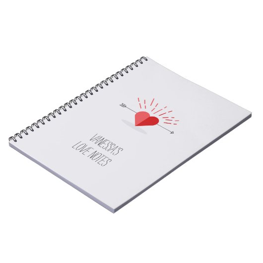  liefdesnotities notitieboek (Linkerzijde)