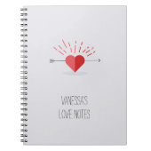  liefdesnotities notitieboek (Voorkant)