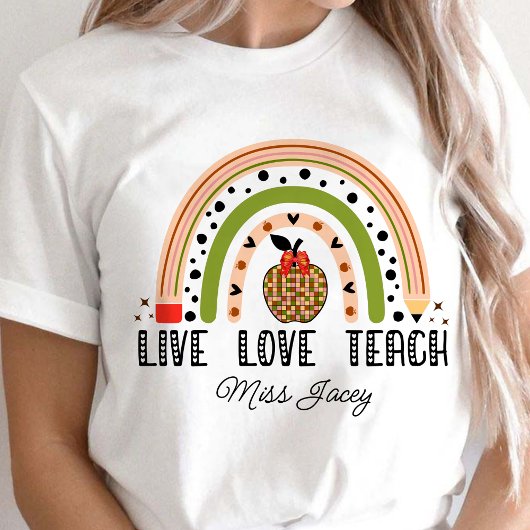 Liefdesonderwijs inspireert de waardering van de r t-shirt