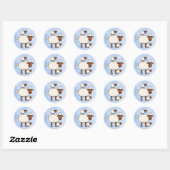 liefdesooi ( geen belasting ) ronde sticker (Vel)