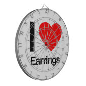 liefdesoorbellen dartbord (Voorkant Links)