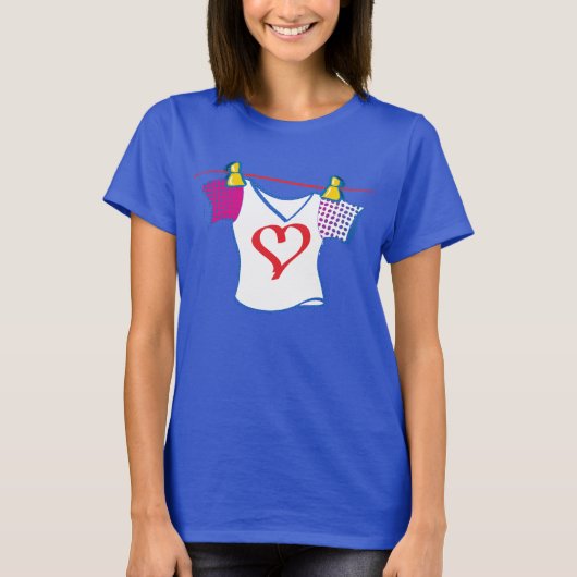 Liefdesophanging T-shirt (Voorkant)