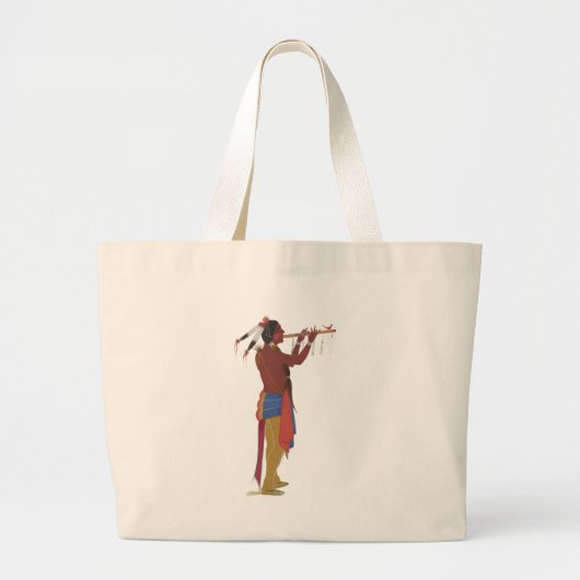 Liefdesoproep Grote Tote Bag (Voorkant)