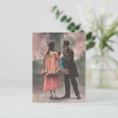  liefdespaar briefkaart (Staand voorkant)