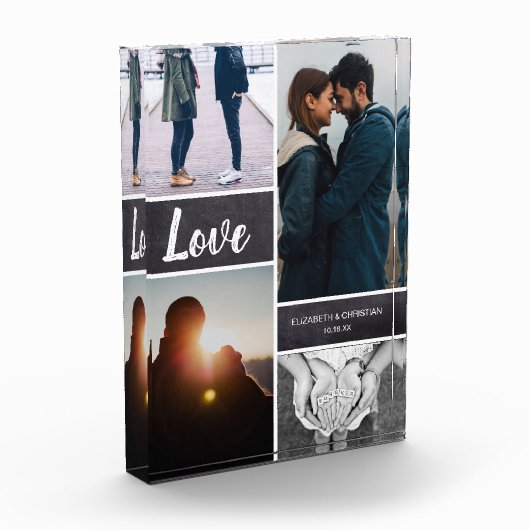 Liefdespaar Foto Collage (Links)