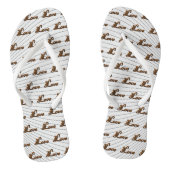 liefdespaar van Teenslippers (Voetbed)