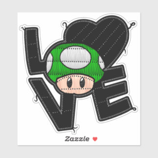 Liefdespad - Groen Sticker