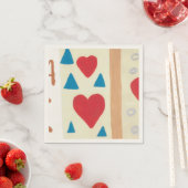 Liefdespad papieren servet (Insitu)