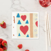 Liefdespad papieren servet (Insitu)