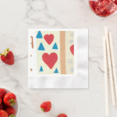 Liefdespad papieren servet (Insitu)