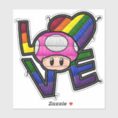 Liefdespad - Rainbow Sticker (Vel)