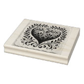 Liefdespalet: Gouache Valentijnsharten Rubberstempel (Stempel)