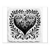 Liefdespalet: Gouache Valentijnsharten Rubberstempel (Afrduk)