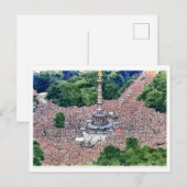 Liefdesparade 2008 briefkaart (Voorkant / Achterkant)