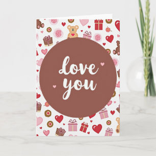 Liefdespatroon Hartelijke Kaart