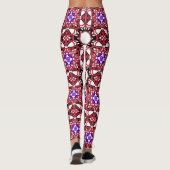 Liefdespatroon ontworpen leggings (Achterkant)