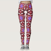 Liefdespatroon ontworpen leggings (Voorkant)