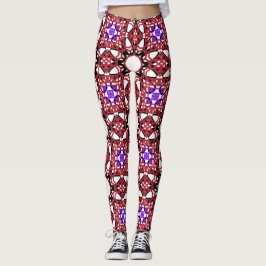 Liefdespatroon ontworpen leggings