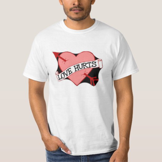 liefdespijn t-shirt (Voorkant)