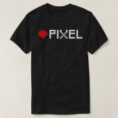 liefdespixel t-shirt (Design voorkant)