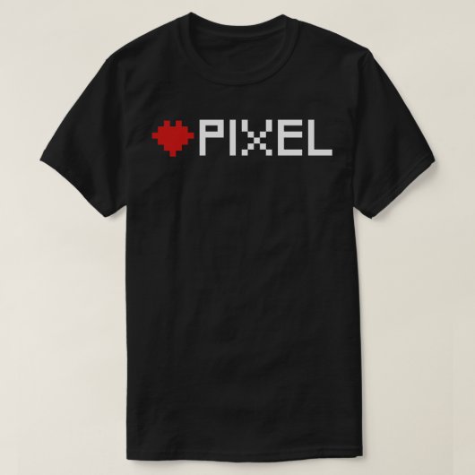 liefdespixel t-shirt (Design voorkant)