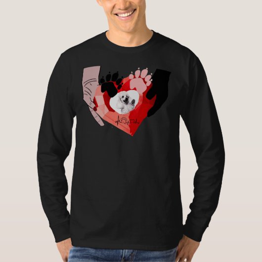 liefdespoedel t-shirt (Voorkant)