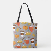 liefdespompoen grijs tote bag (Achterkant)