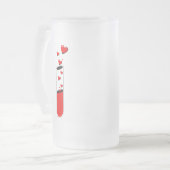 liefdespoot matglas bierpul (Voorkant links)