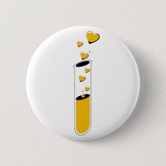 liefdespoot ronde button 5,7 cm (Voorkant)