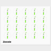 liefdespoot ronde sticker (Vel)