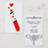 liefdespoot visitekaartje (Voorkant / Achterkant)