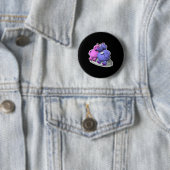 liefdespootjes ronde button 5,7 cm (In situ)
