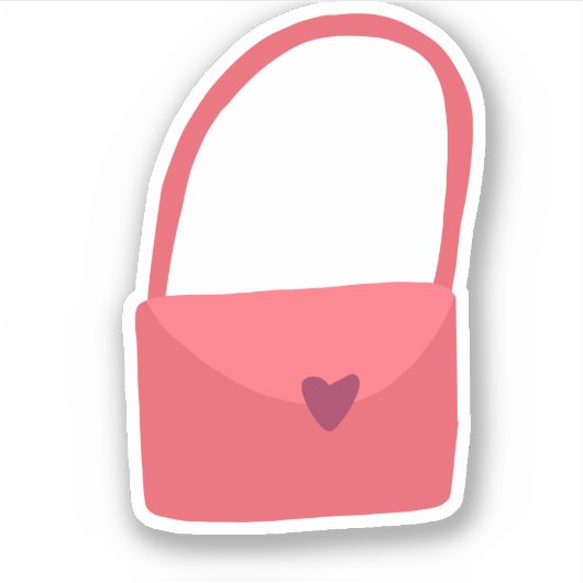 liefdesportemonnee sticker (Voorkant)