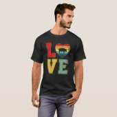 liefdesposter 70-80 jaar t-shirt (Voorkant volledig)