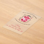 Liefdespot Valentijnsdag Acryl Uitnodigingen (Laagn)