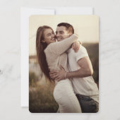 Liefdesprogramma voor nerds Eenvoudige binaire cod Save The Date (Achterkant)