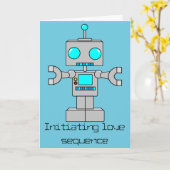 Liefdesreeks starten kaart (Gele Bloem)