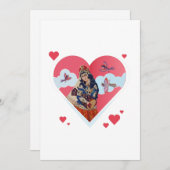 Liefdesreis: Een Hartelijke Kaart (Voorkant / Achterkant)