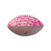 liefdesroze american football (Gedraaid 270)