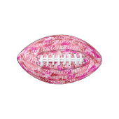liefdesroze american football (Voorkant)
