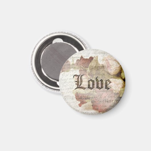  liefdesRozen Fine Art Magneet (Voorkant / Achterkant)